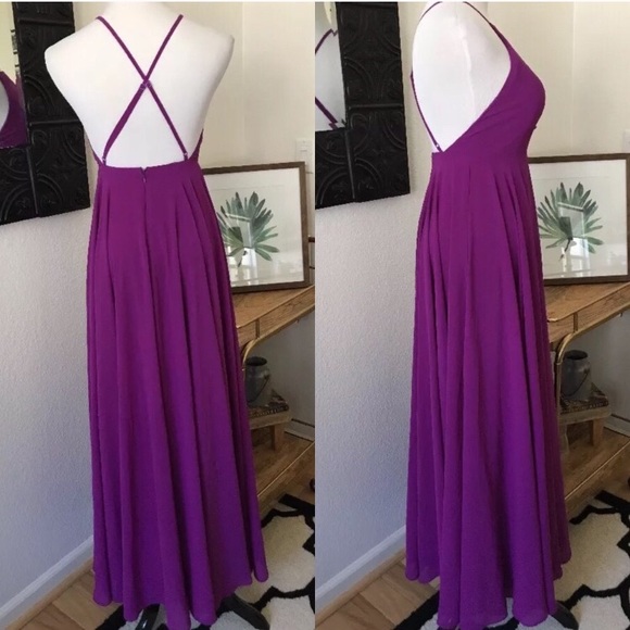 ❌SOLD❌ Lulu’s Mythical Kind of Love Purple/Fuchsia - Picture 5 of 8